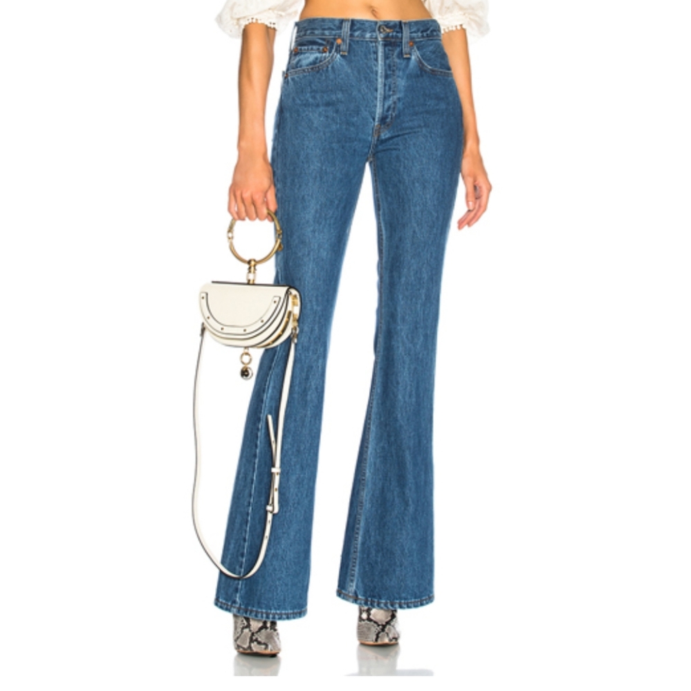 RE/DONE High Break Flare Jeans